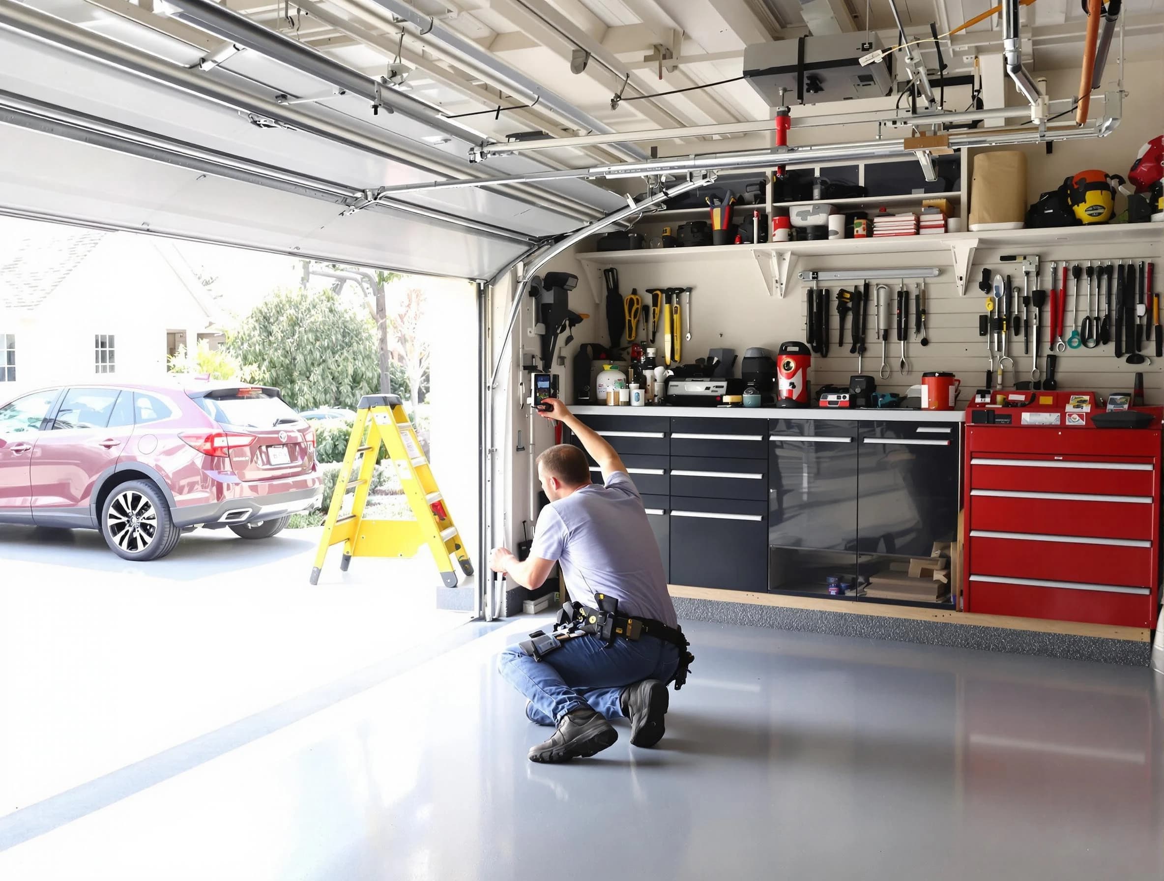 Local garage door repair service by Warren Garage Door Repair in Warren